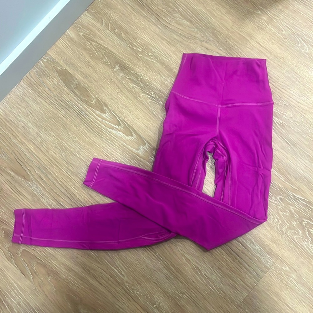 Lululemon Align Pant 28” Moonlit Magenta Size 0